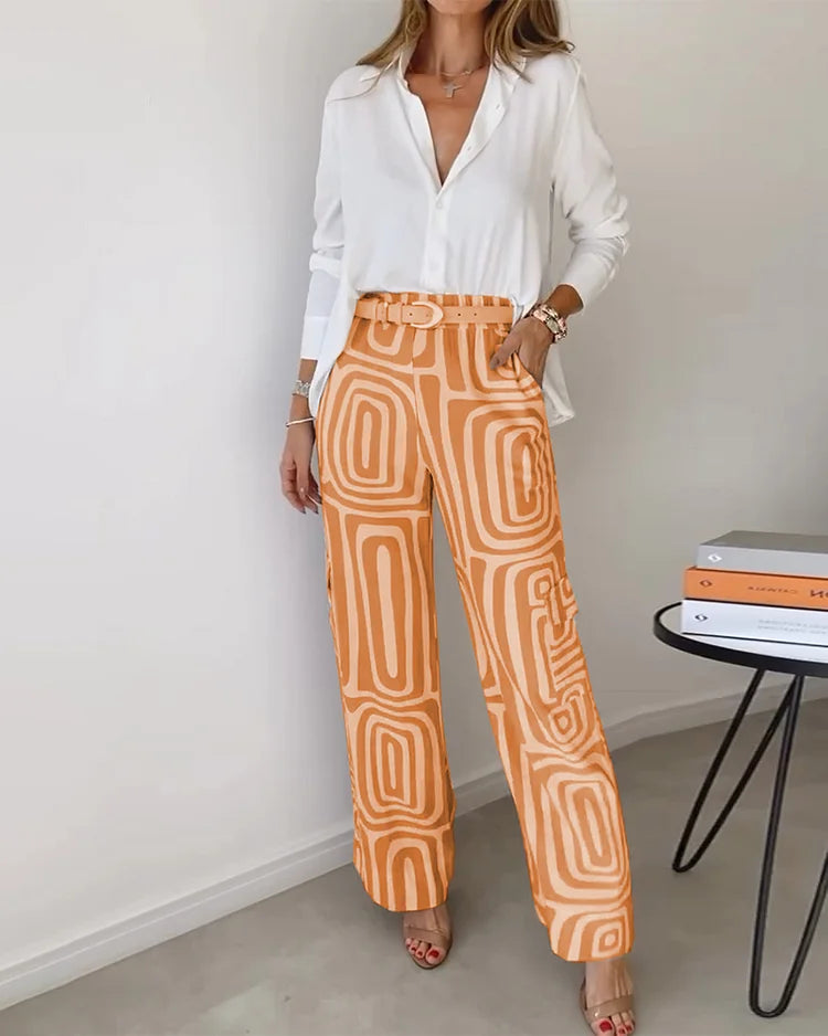 Kendra™ Conjunto Elegante de Dos Piezas