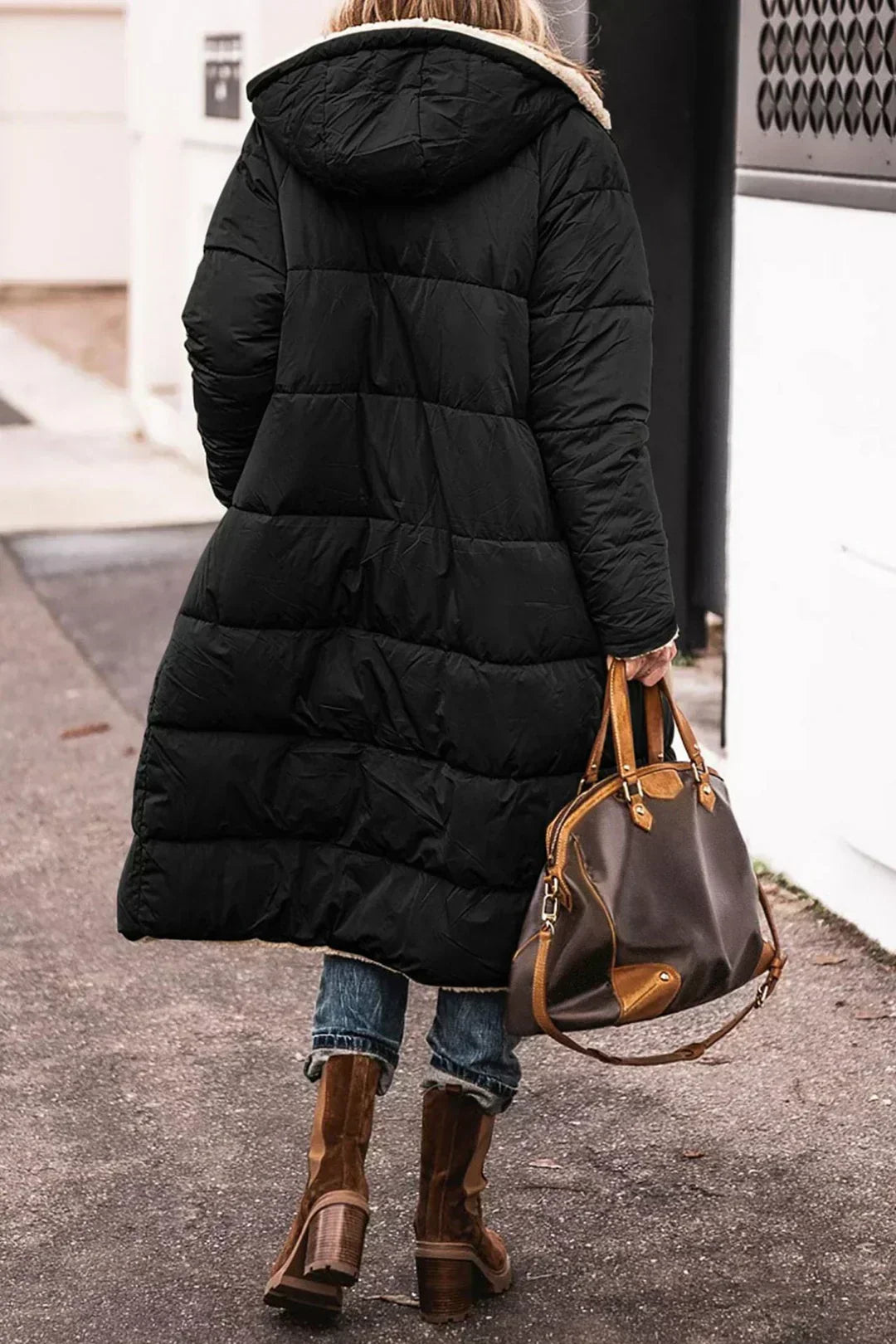 Malena | Chaqueta Larga Reversible