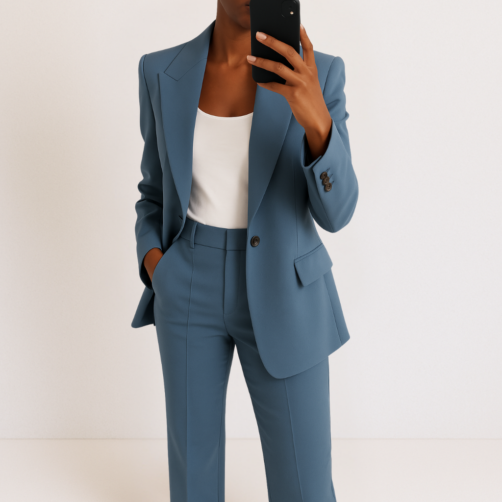 Melynda™ Conjunto Elegante de Dos Piezas