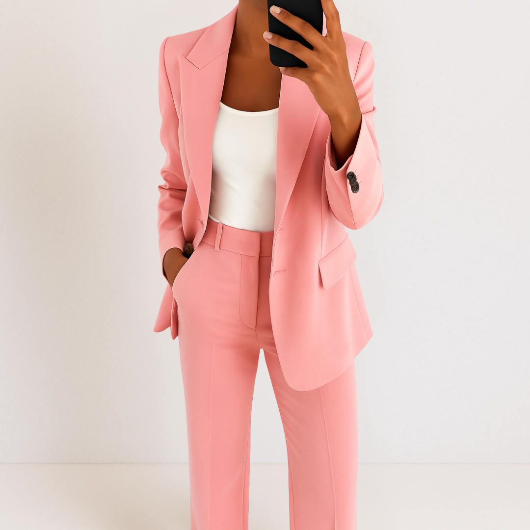 Melynda™ Conjunto Elegante de Dos Piezas