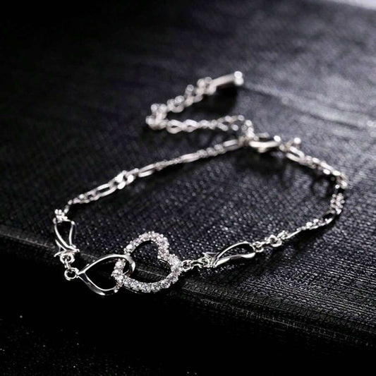 Pulsera Love Forever - Plateada
