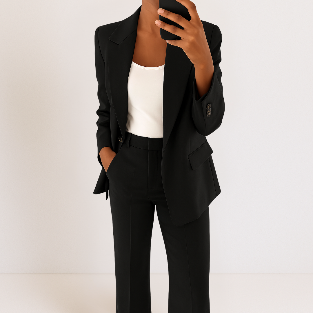 Melynda™ Conjunto Elegante de Dos Piezas