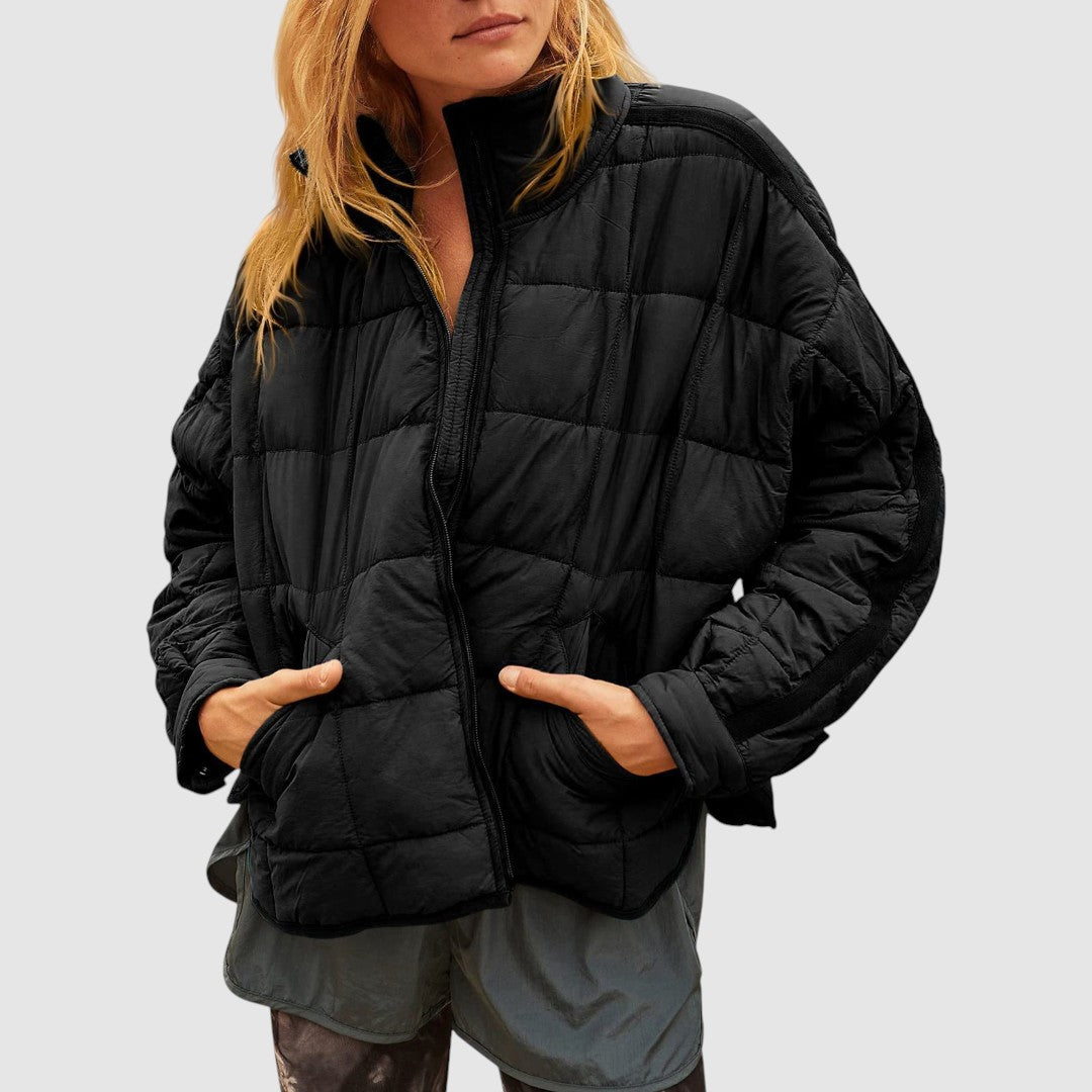 Gabriela - Chaqueta acolchada ligera y compacta con cremallera