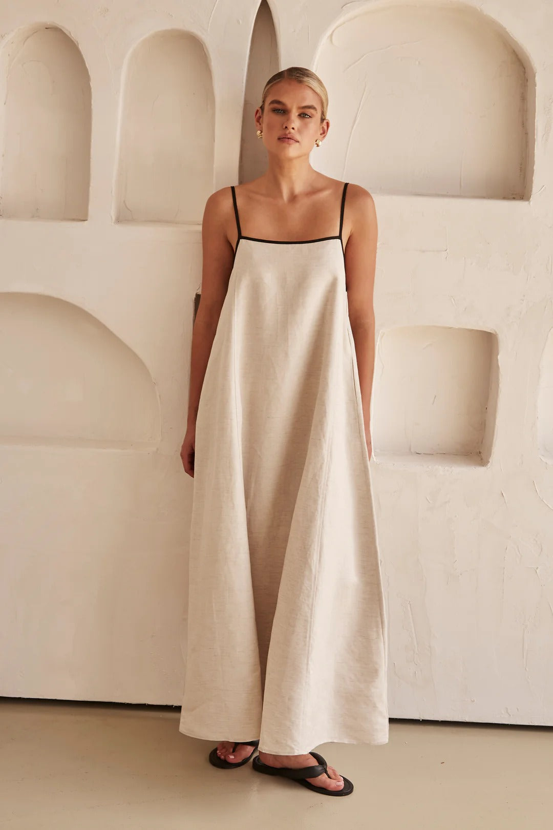 Aura - Vestido con tirantes