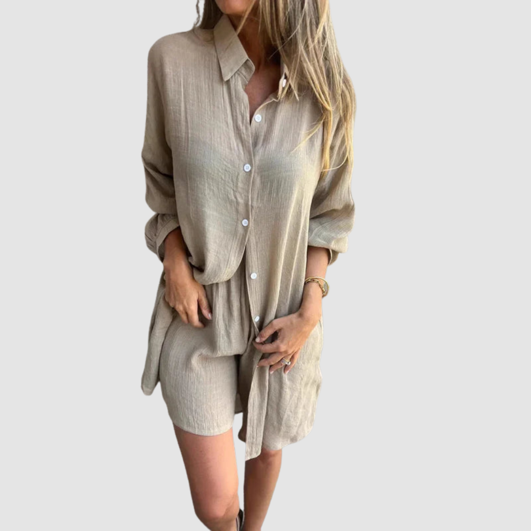 Gennie™ Conjunto Elegante de Dos Piezas