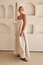 Aura - Vestido con tirantes