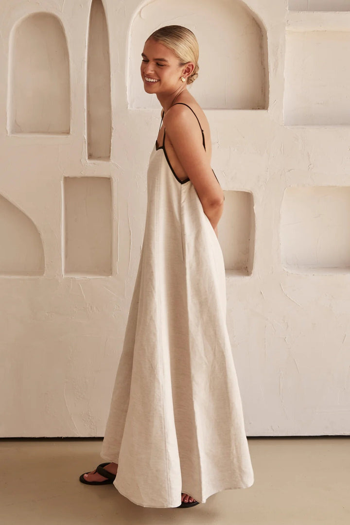 Aura - Vestido con tirantes