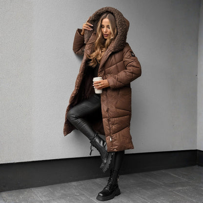 Noemí | Abrigo de Invierno Aislado de Corte Largo