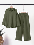 Denice™ Conjunto Elegante Casual de Dos Piezas
