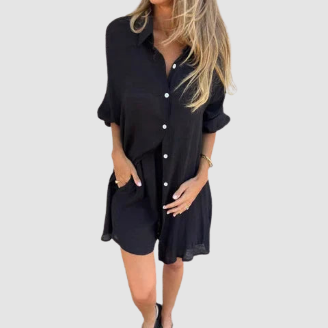 Gennie™ Conjunto Elegante de Dos Piezas