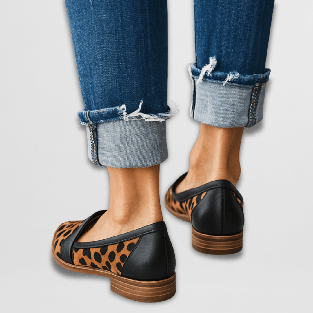Helen | Zapatillas ortopédicas de ante suave