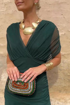 Louise | Vestido Maxi de Fiesta Elegante con Escote en V