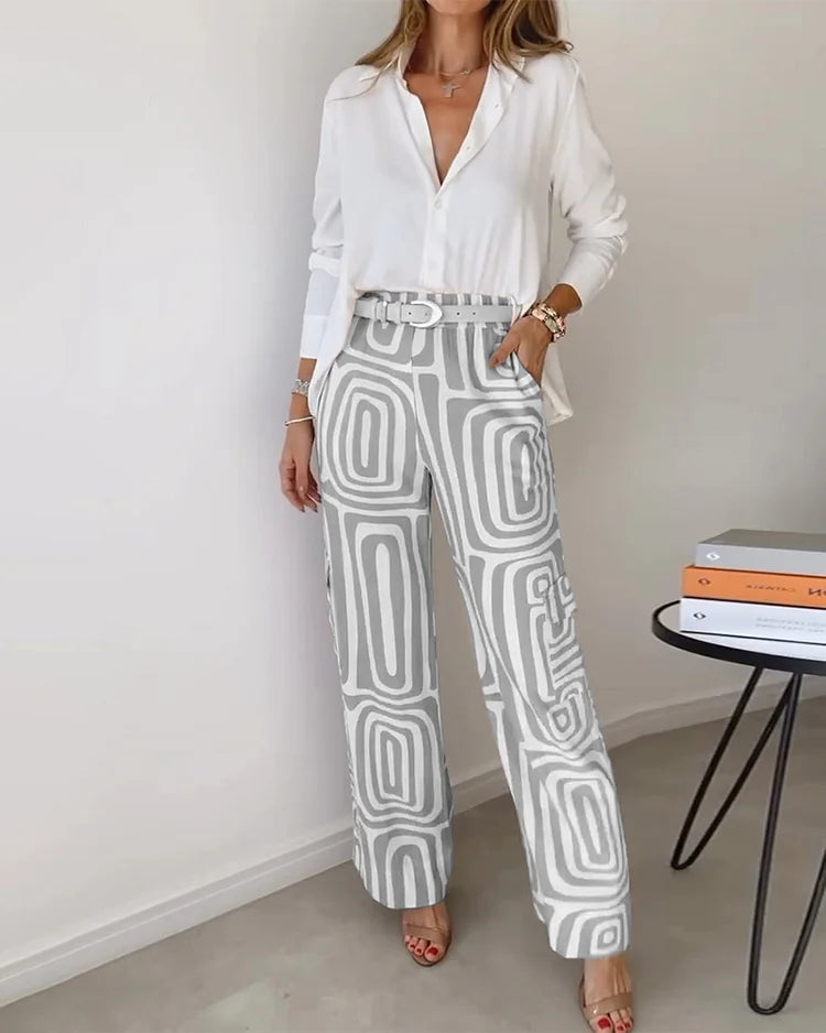 Kendra™ Conjunto Elegante de Dos Piezas