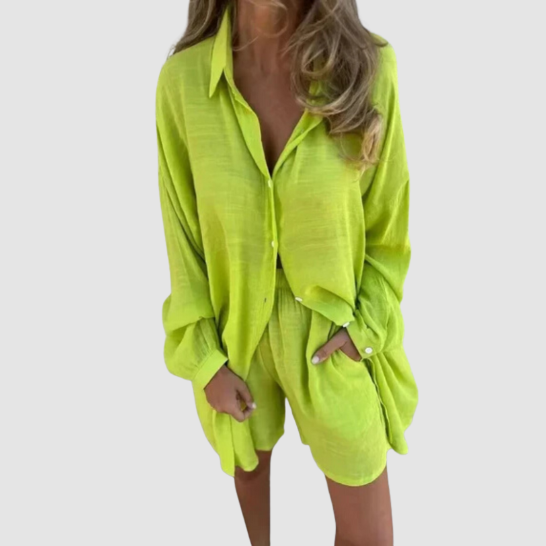 Gennie™ Conjunto Elegante de Dos Piezas