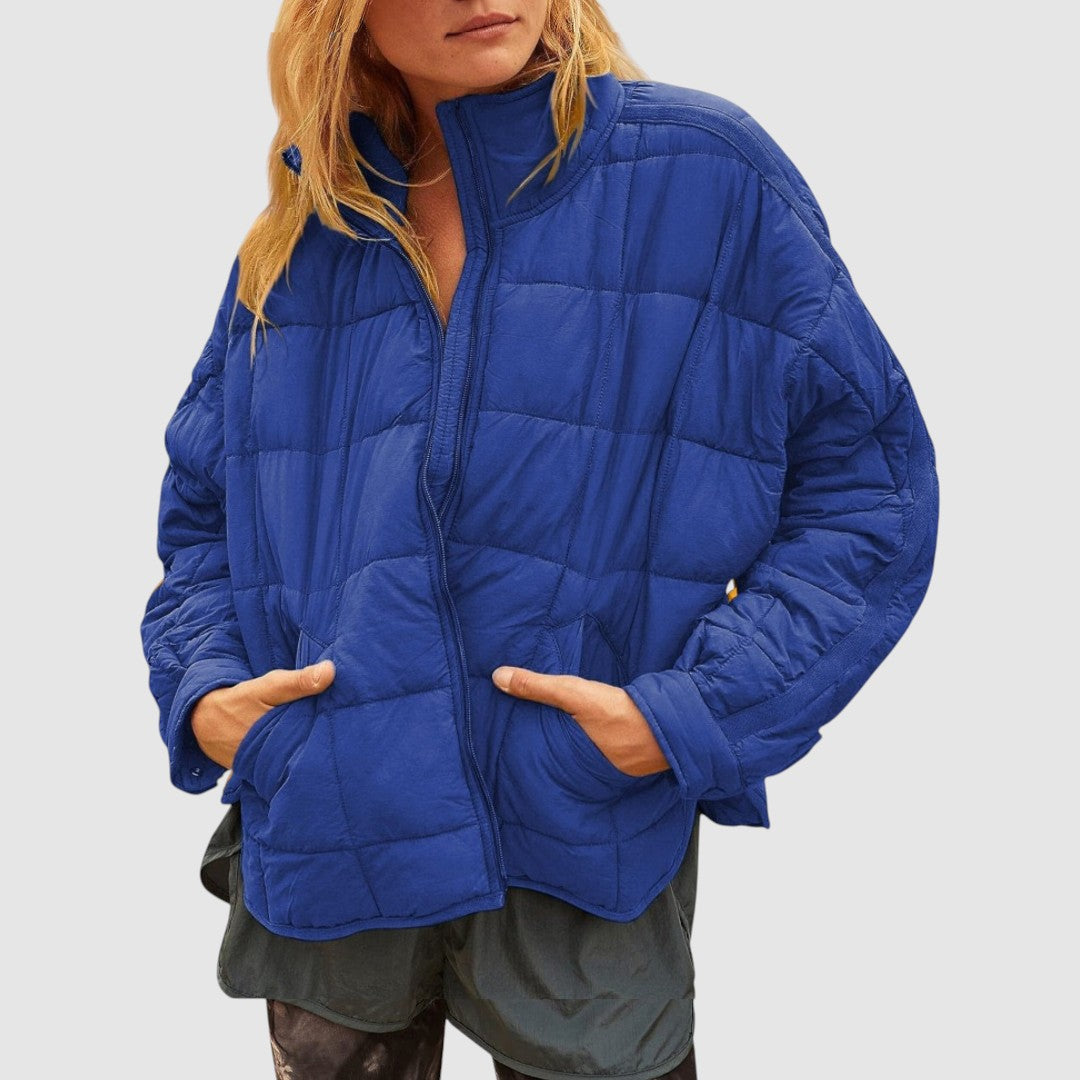 Gabriela - Chaqueta acolchada ligera y compacta con cremallera