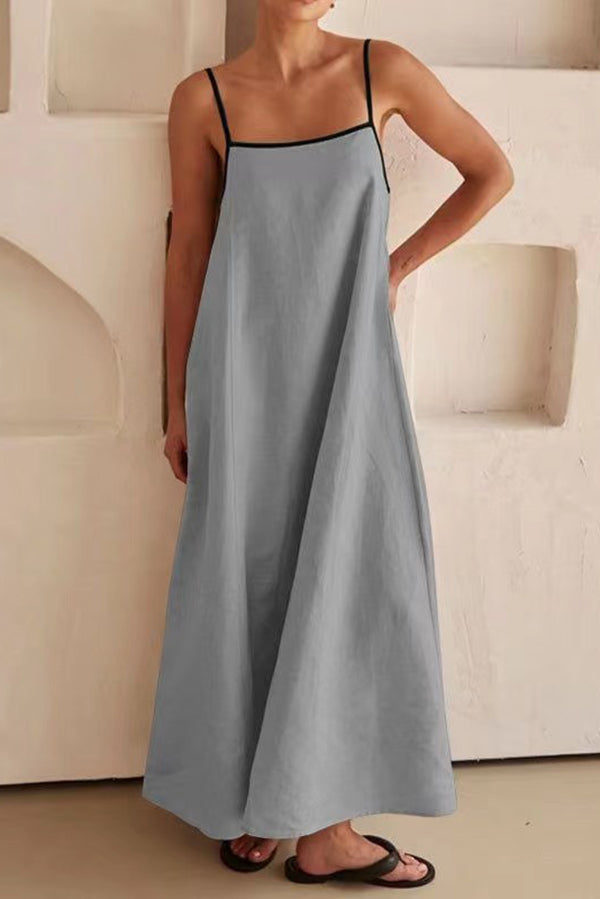 Aura - Vestido con tirantes