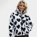 Maja – abrigo reversible con corazones