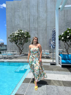 VESTIDO MAXI  - FLORAL