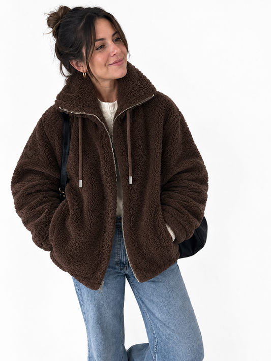 Marina - Chaqueta cómoda con cremallera