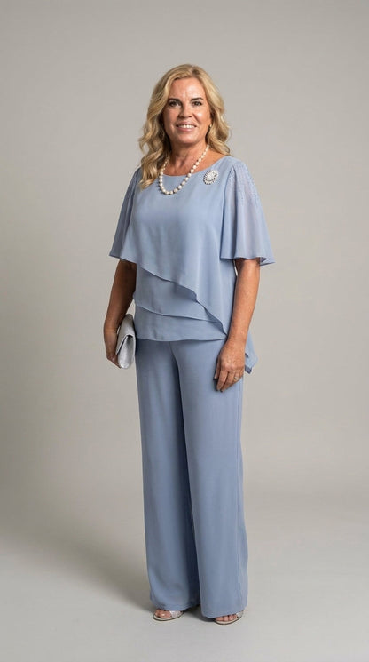 Wynonna™ Conjunto Elegante de Dos Piezas