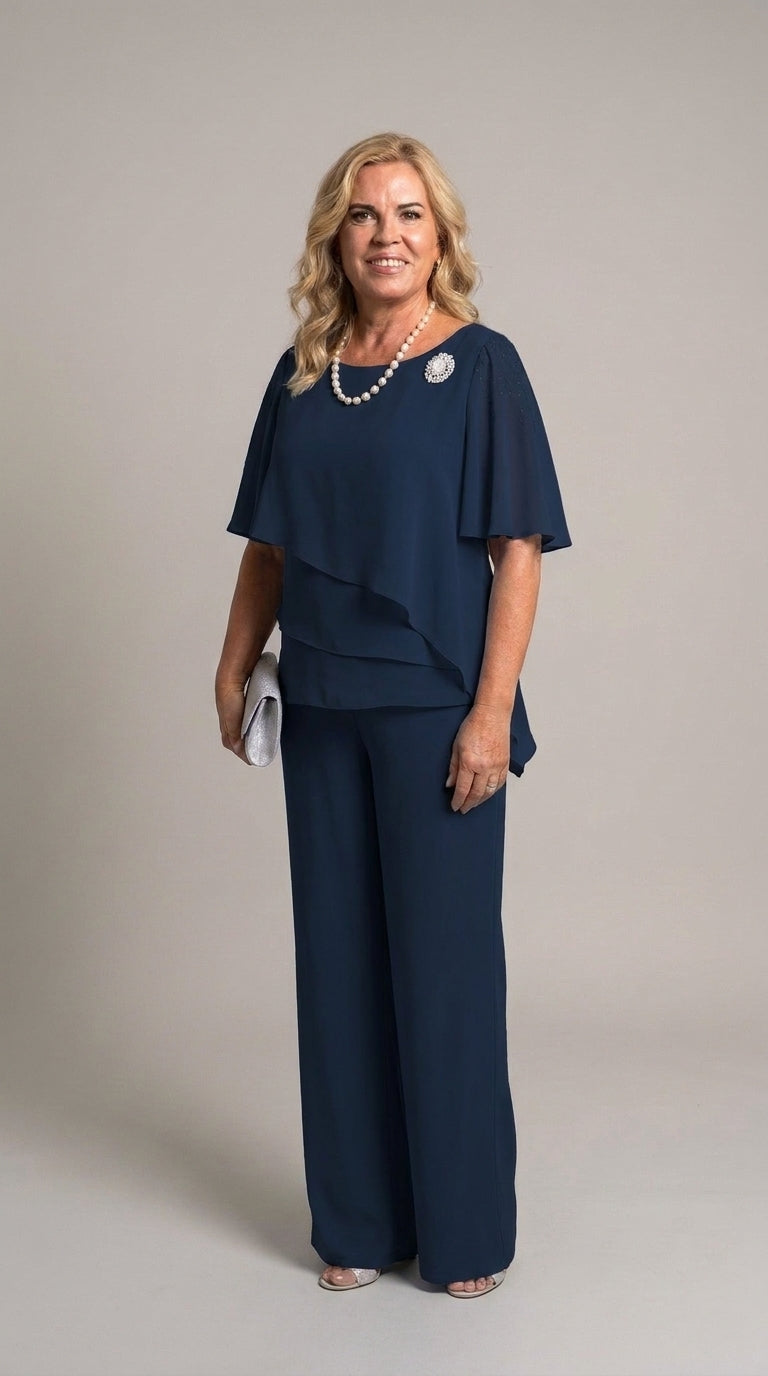 Wynonna™ Conjunto Elegante de Dos Piezas