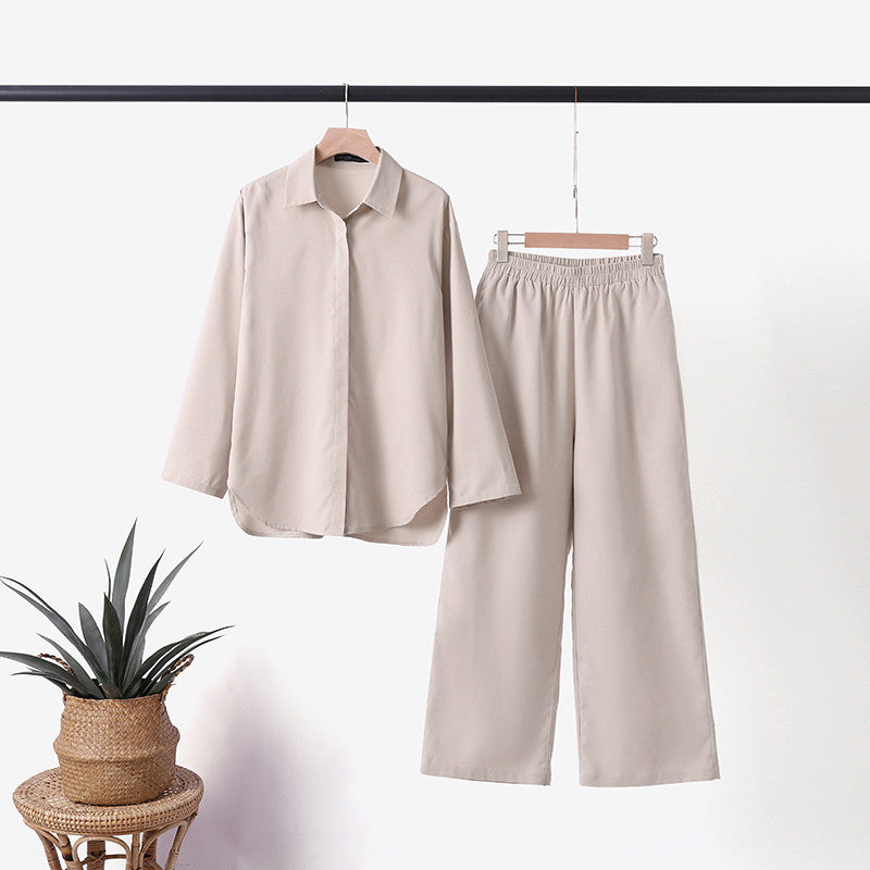 Denice™ Conjunto Elegante Casual de Dos Piezas