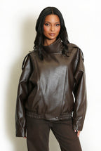 Jimena | Chaqueta de cuero Uptown