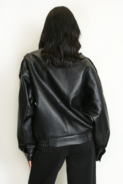 Jimena | Chaqueta de cuero Uptown