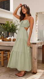 ADA - VESTIDO MIDI DE TIRANTES