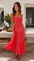 ADA - VESTIDO MIDI DE TIRANTES