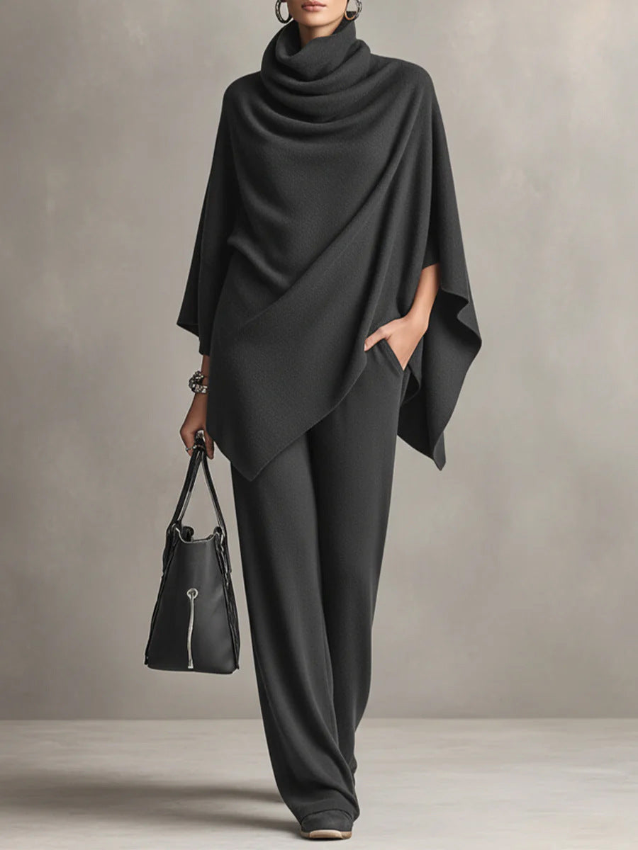 Sarina™ | Conjunto Chic con Drapé de Dos Piezas