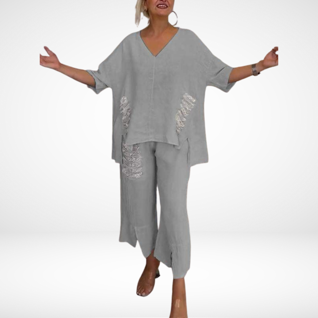 Conjunto de verano chic de dos piezas Briella™