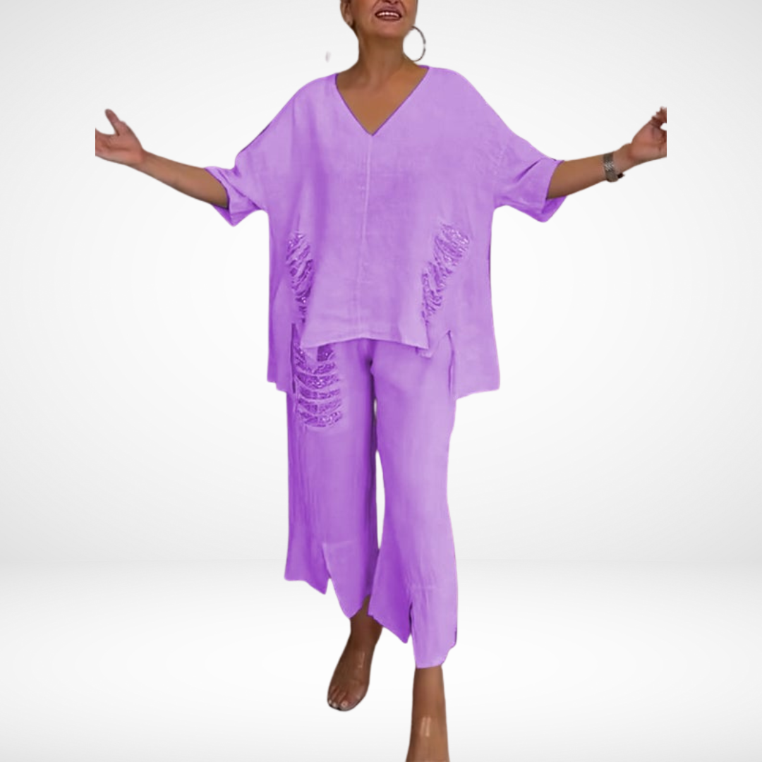 Conjunto de verano chic de dos piezas Briella™