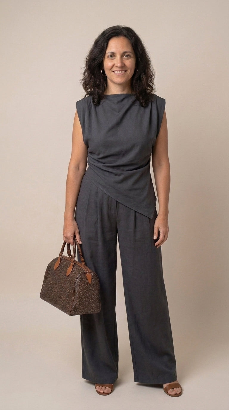 Diann™ Conjunto Elegante de Dos Piezas