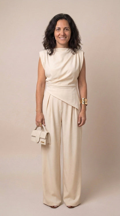 Diann™ Conjunto Elegante de Dos Piezas