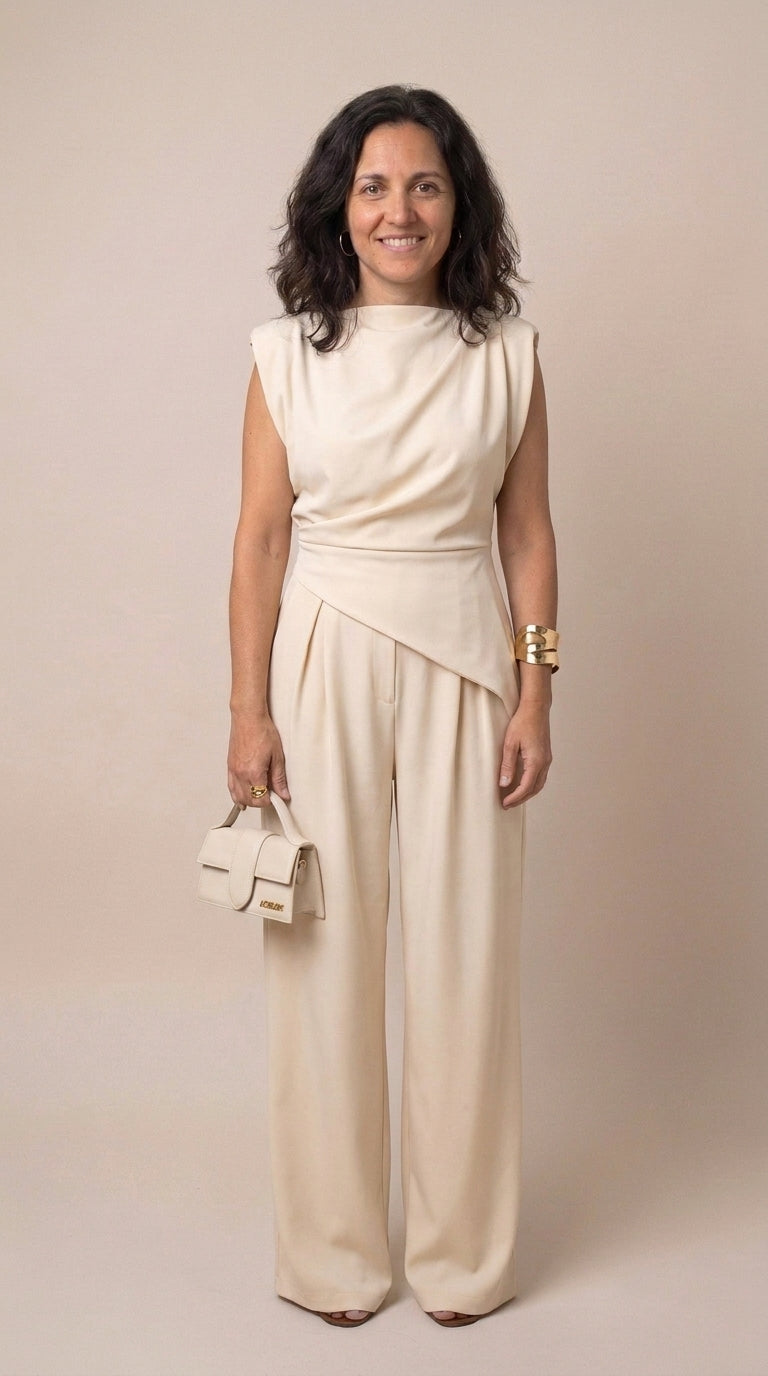 Diann™ Conjunto Elegante de Dos Piezas