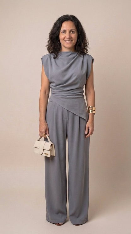 Diann™ Conjunto Elegante de Dos Piezas