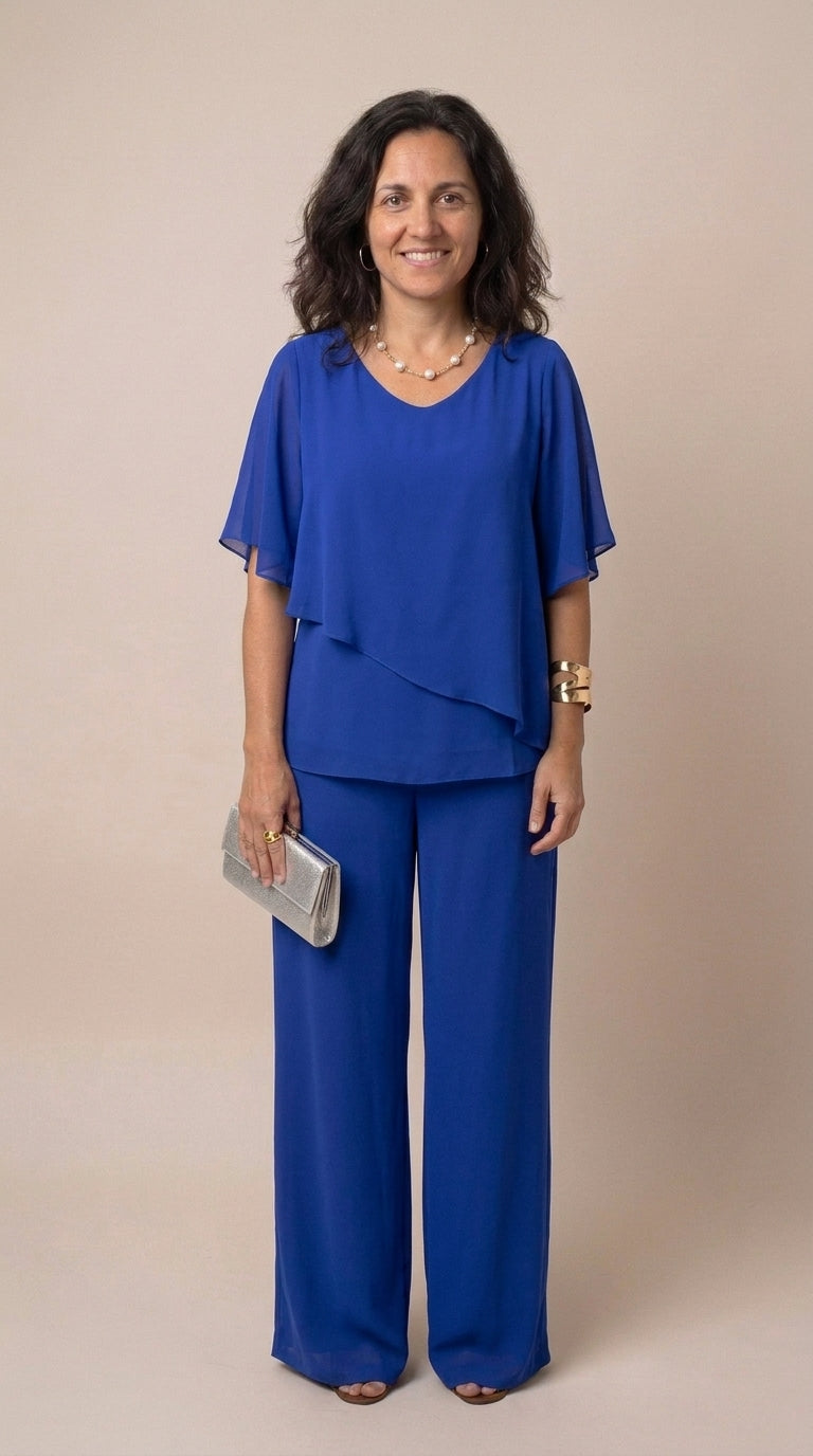 Sarina™ Conjunto Elegante de Dos Piezas
