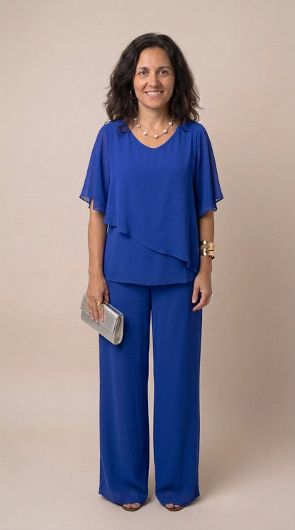 Sarina™ Conjunto Elegante de Dos Piezas