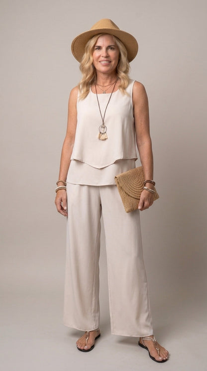 Juliette™ Conjunto Elegante de Dos Piezas