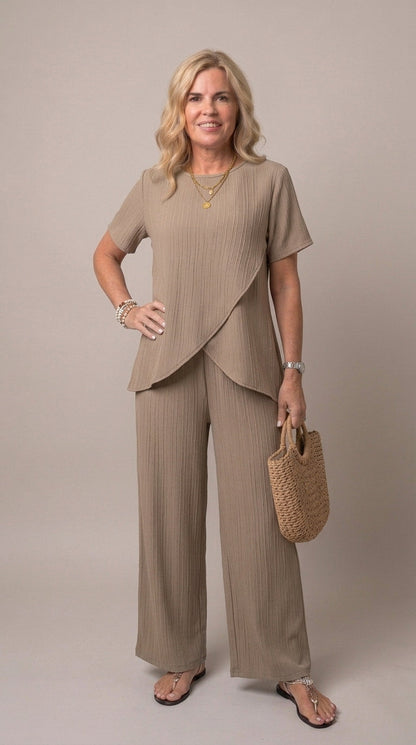 Conjunto Lorrina™ Elegante y Cómodo de Dos Piezas