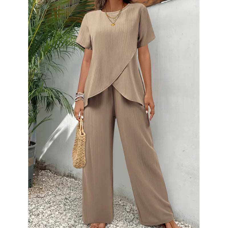 Conjunto Lorrina™ Elegante y Cómodo de Dos Piezas