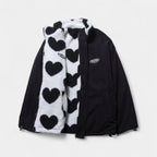 Maja – abrigo reversible con corazones