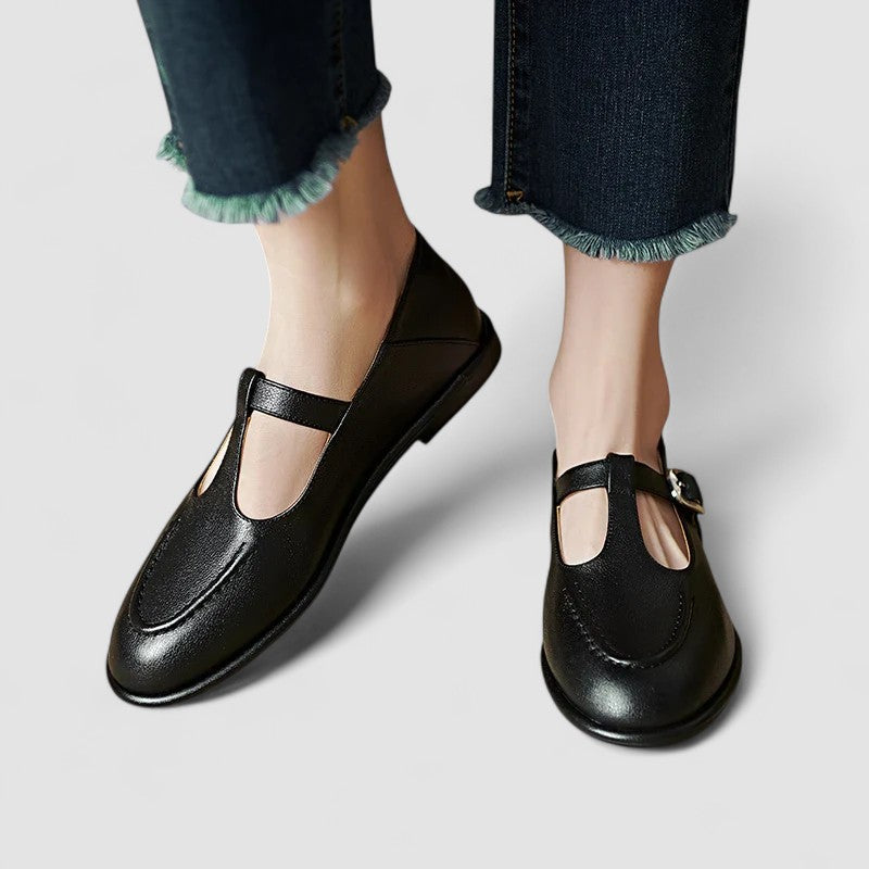 Camila | Zapatos Mary Jane Ortopédicos de Tacón Bajo