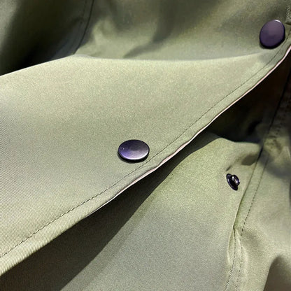 Anna | Chaqueta de Entretiempo con Cuello Doblado Estilo "Drapeado"