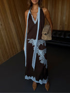 Katalina™ Conjunto de Vestido de Encaje