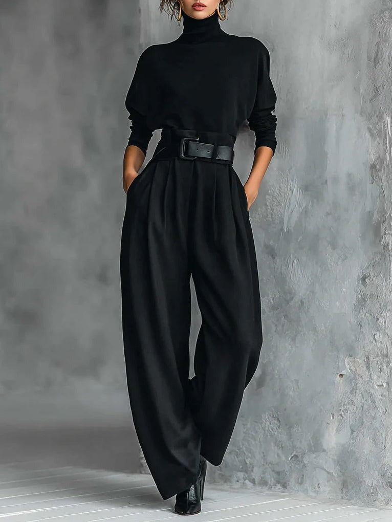 Conjunto Elegante Jessica™: Top Chic y Pantalones Rectos