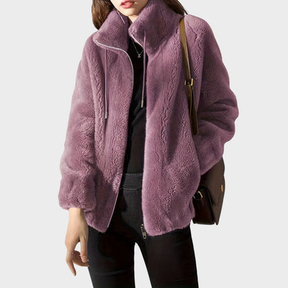 Marina - Chaqueta cómoda con cremallera