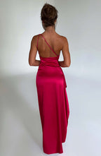 Génova | Vestido largo de satén