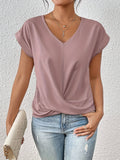 LAURA™| TOP ELEGANTE CON MANGAS CORTAS